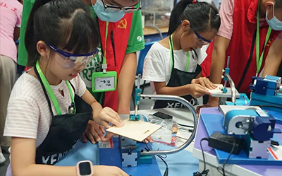 微型多功能機床開啟青少年（nián）創新之夢